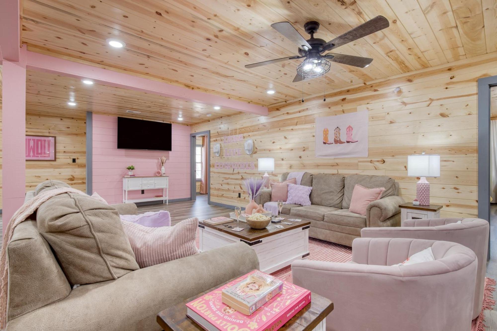 Pink Pines Avantstay Luxury Aesthetic Dream Home Indoor Pool Hot Tub Pigeon Forge Exterior foto