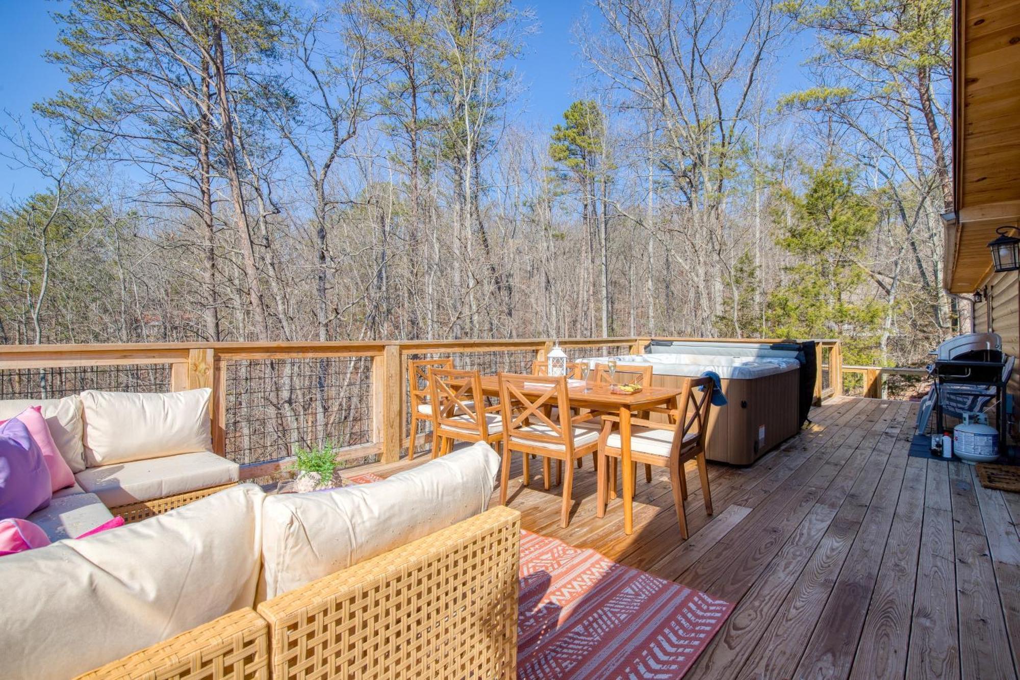 Pink Pines Avantstay Luxury Aesthetic Dream Home Indoor Pool Hot Tub Pigeon Forge Exterior foto